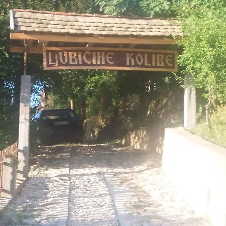 Chalet Ljubicine Kolibe Golubinje Eksteriør billede